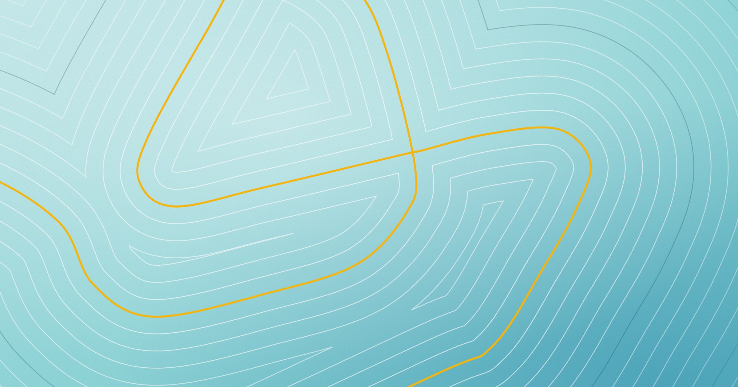 Abstract light blue contour lines tracing the old Oran Park Raceway, with a yellow line marking the circuit
